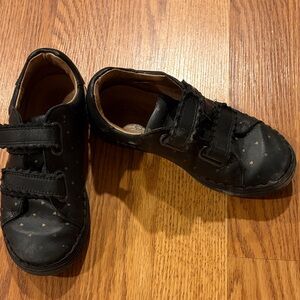 Chic Kids Sneakers with Gold Dots